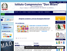 Tablet Screenshot of iccortefranca.it